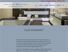 Tablet Screenshot of garymuirplumbing.com